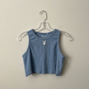 Playboy by PacSun Cropped Halter Tank
